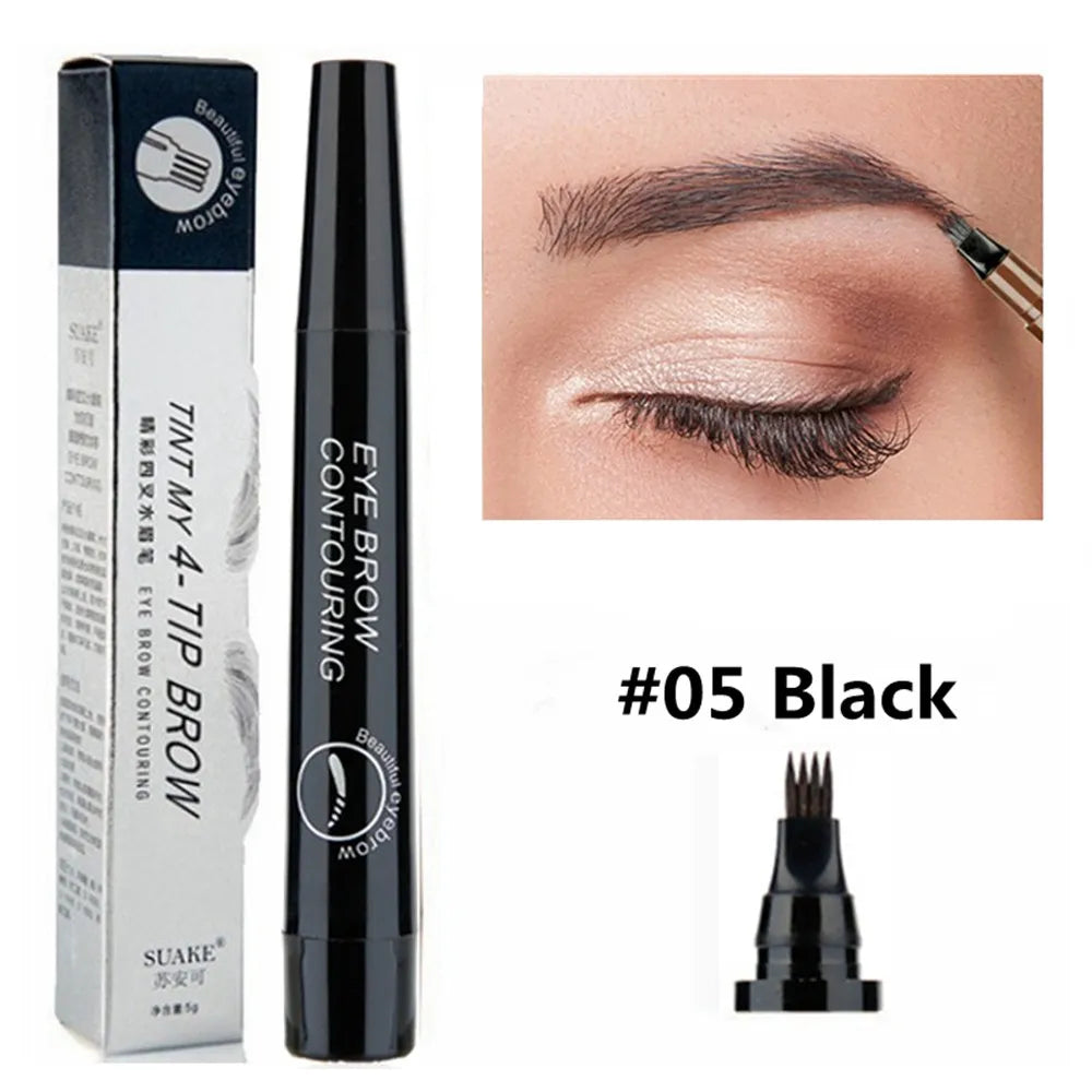 Eyebrow Pencil Maquillajes Para Mujer Waterproof Liquid Eyebrow Pen Makeup