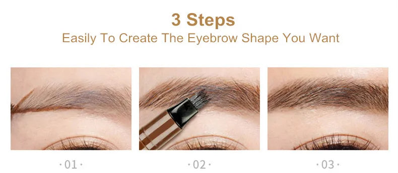 Eyebrow Pencil Maquillajes Para Mujer Waterproof Liquid Eyebrow Pen Makeup