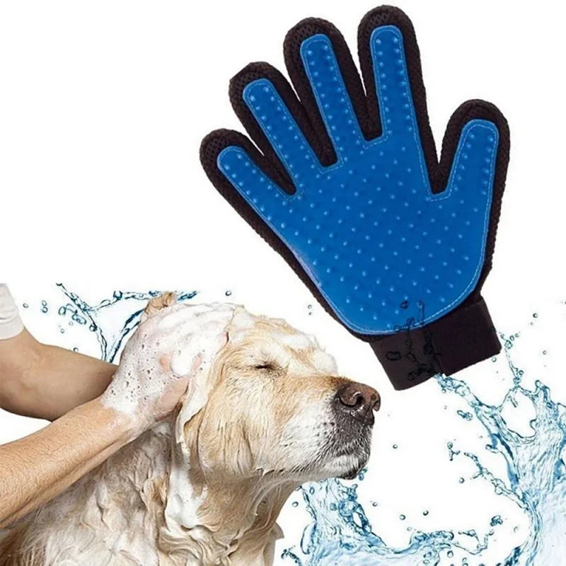 Cat Glove Cat Grooming Glove Pet Brush Glove for Cat Dog Hair Remove Brush Dog Deshedding Cleaning Combs Massage Gloves