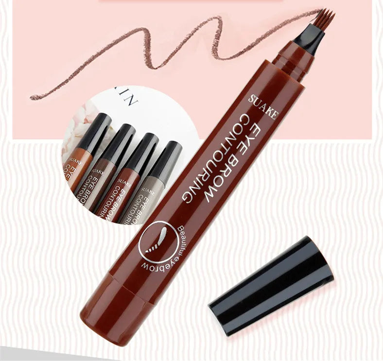 Eyebrow Pencil Maquillajes Para Mujer Waterproof Liquid Eyebrow Pen Makeup