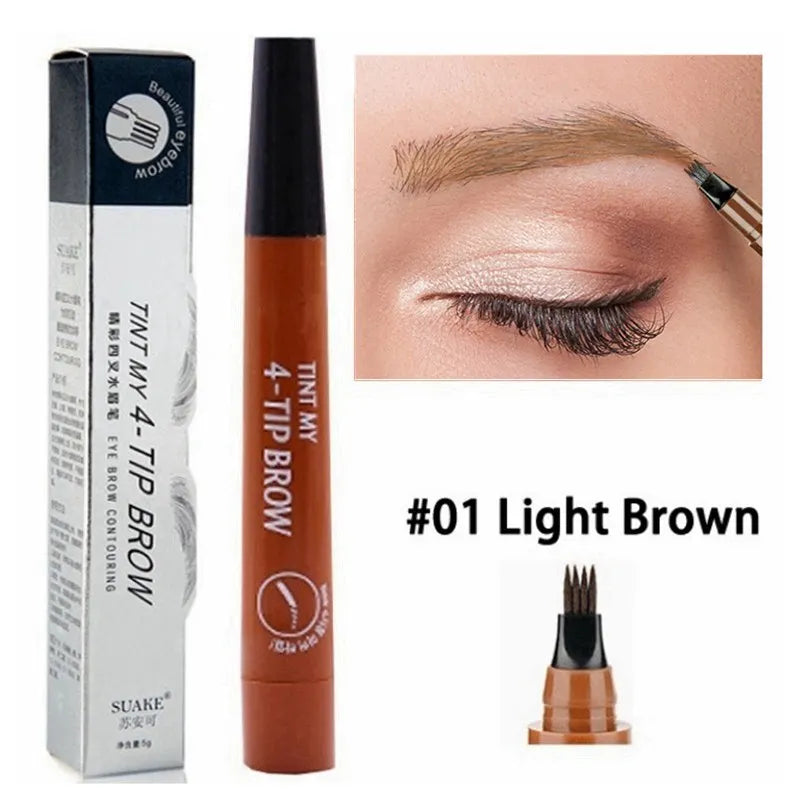 Eyebrow Pencil Maquillajes Para Mujer Waterproof Liquid Eyebrow Pen Makeup