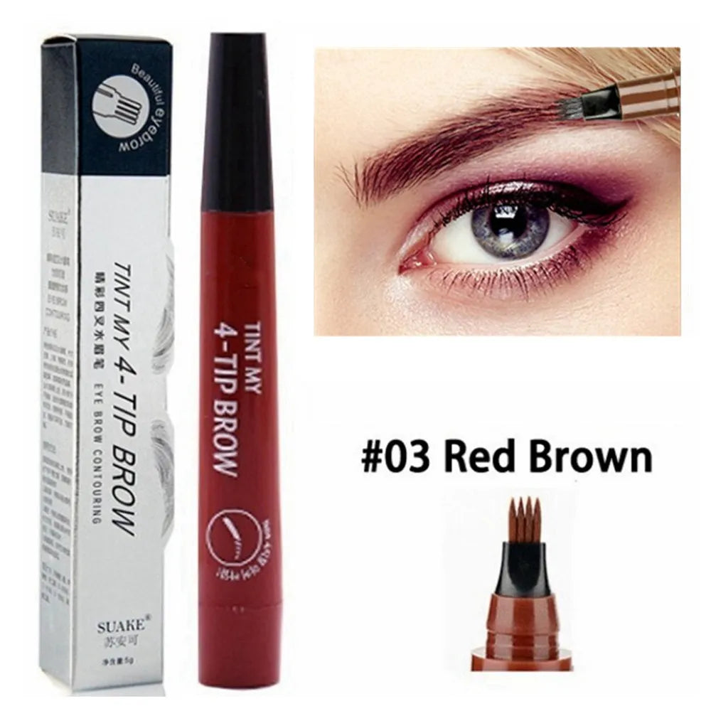 Eyebrow Pencil Maquillajes Para Mujer Waterproof Liquid Eyebrow Pen Makeup