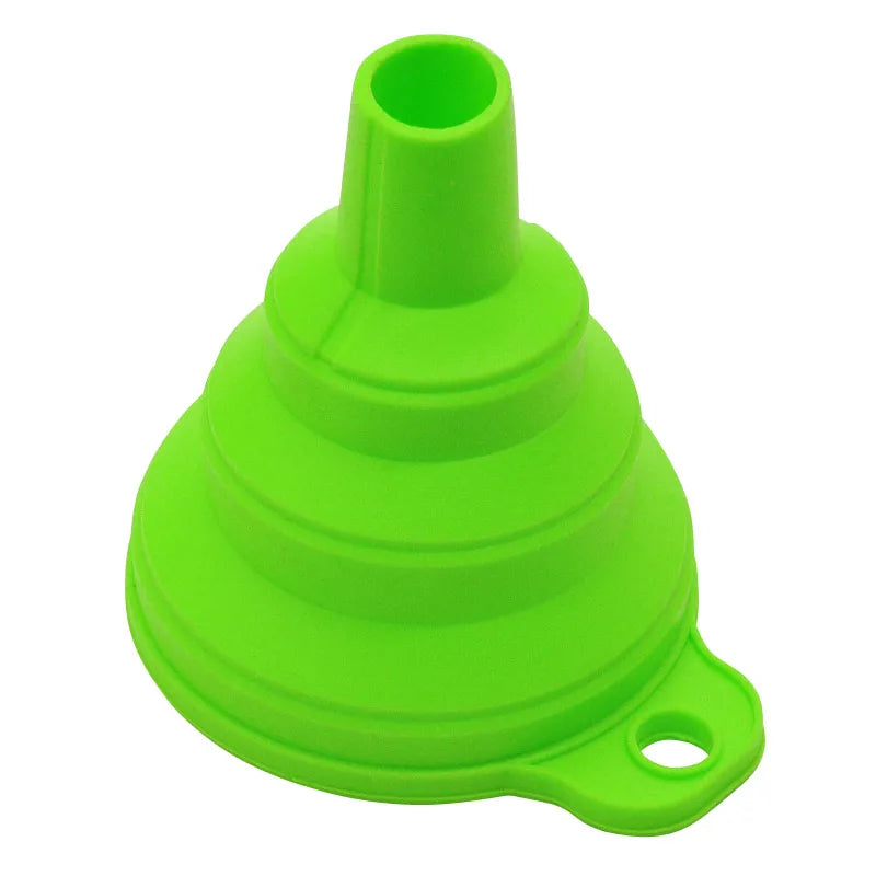 Mini Foldable Funnel Silicone Collapsible Portable Funnel