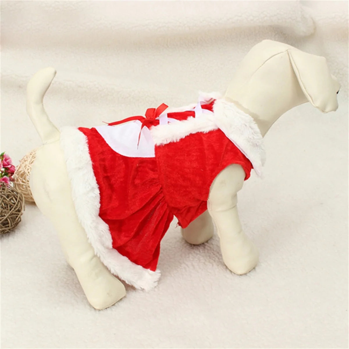 Christmas Clothes Santa Claus Dog Costume Winter Puppy Pet Cat Coat Jacket Warm