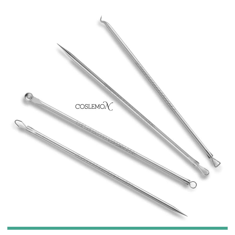 4pcs/set Blackhead Remover Professional Acne Pimple Blemish Beauty