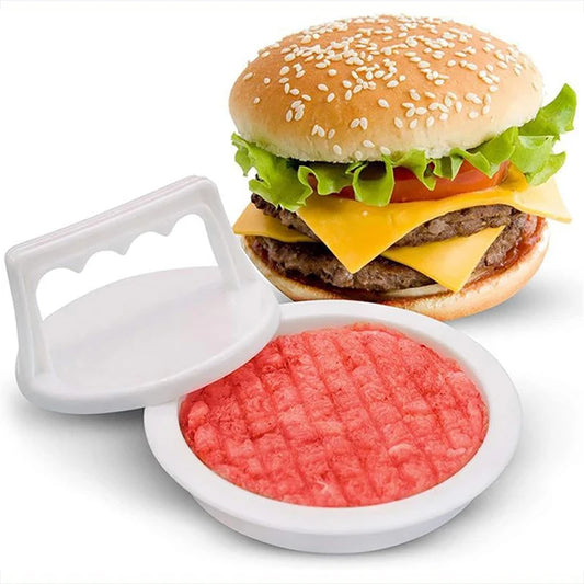 Hamburger Press Stuffed Burger Press Plastic Meat Grill Party BBQ Burger