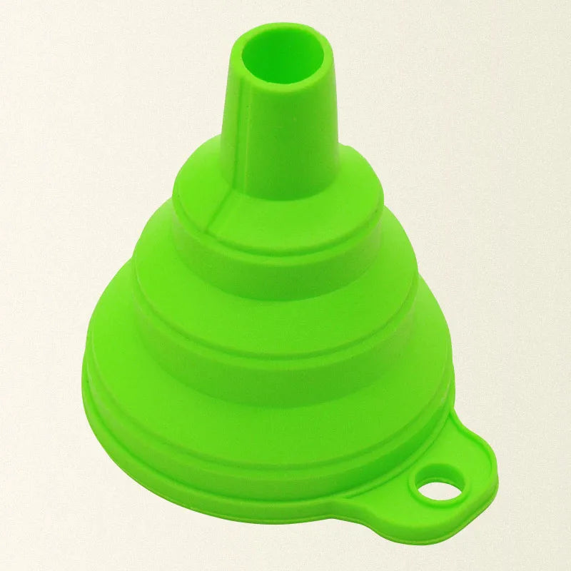 Mini Foldable Funnel Silicone Collapsible Portable Funnel