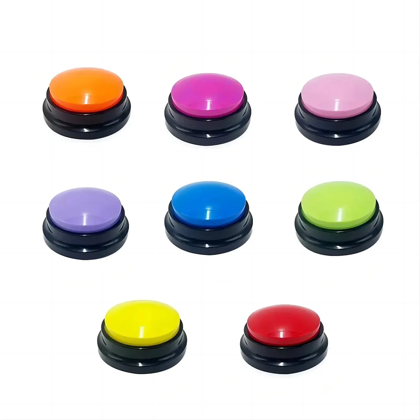 Pets Communication Buttons Voice Recording Button Training Buzzer 30 Second Record Playback Funny Gift