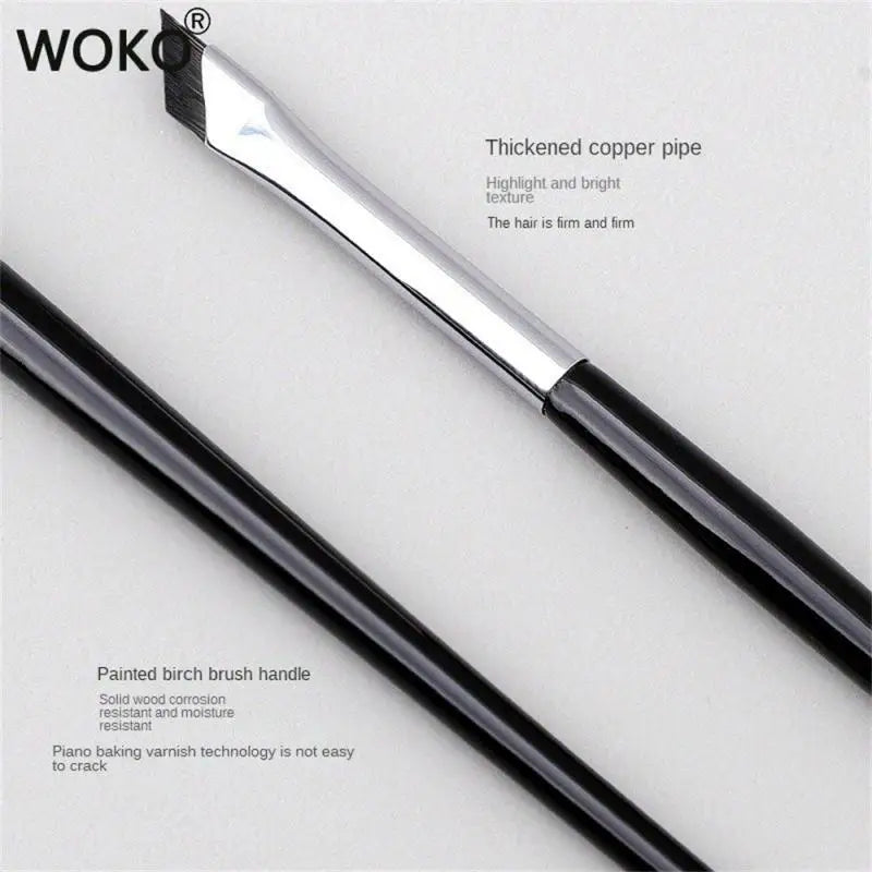 Blade Eyeliner Brush Ultra Thin Fine Angle Flat Eyebrow