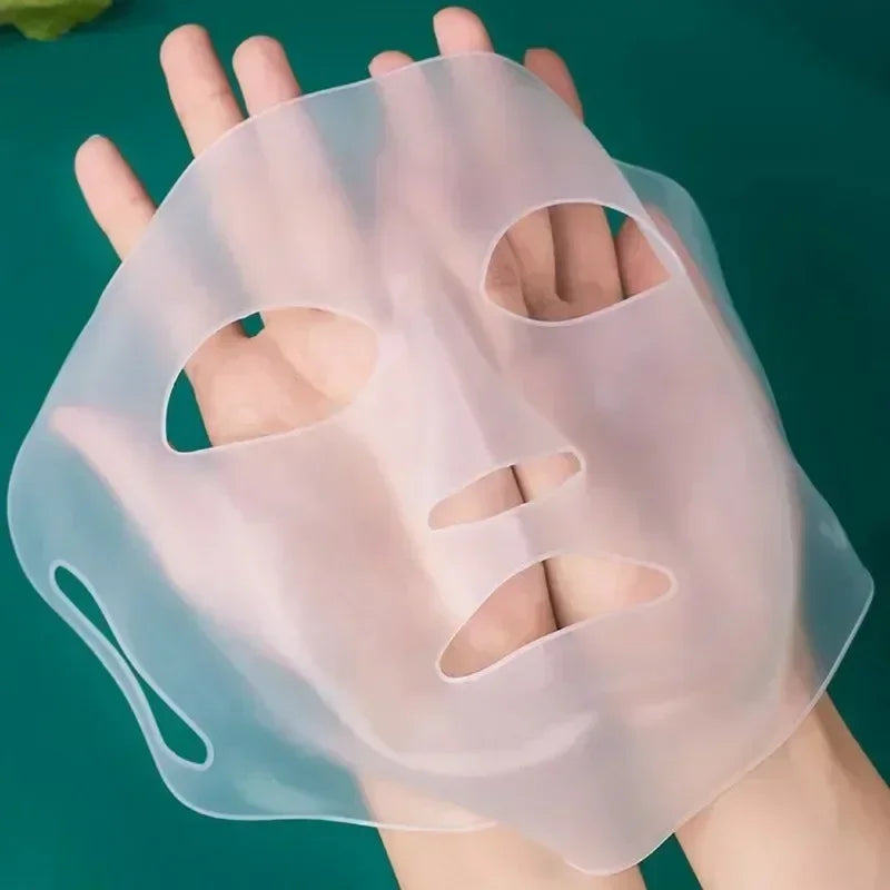 3D Silicone Mask Face Women Reusable Lifting Anti Wrinkle Firming