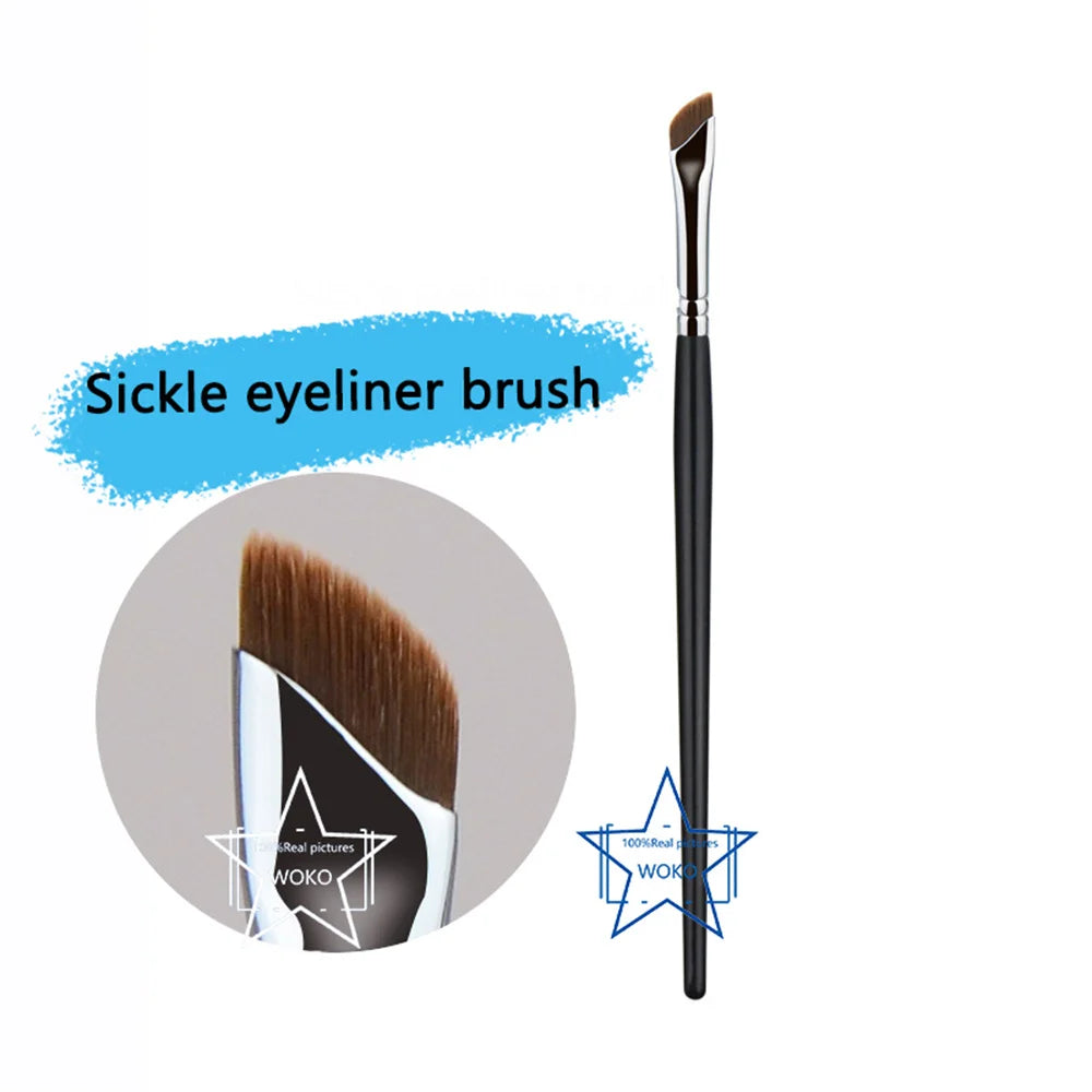 Blade Eyeliner Brush Ultra Thin Fine Angle Flat Eyebrow