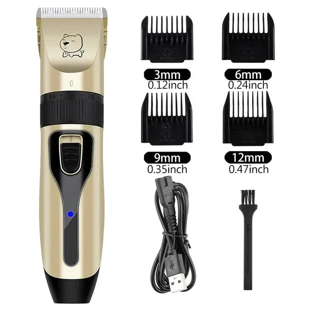 Dog-Cat Professional Hair Clipper Electrical Grooming Trimmer for Pets