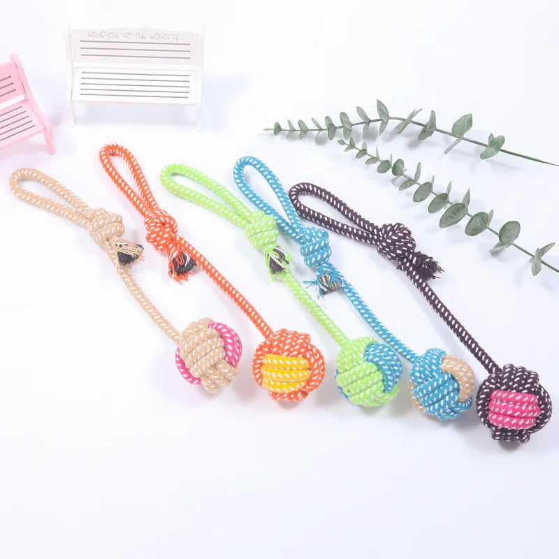 Dog Toys for Large Small Dogs Toy Interactive Cotton Rope