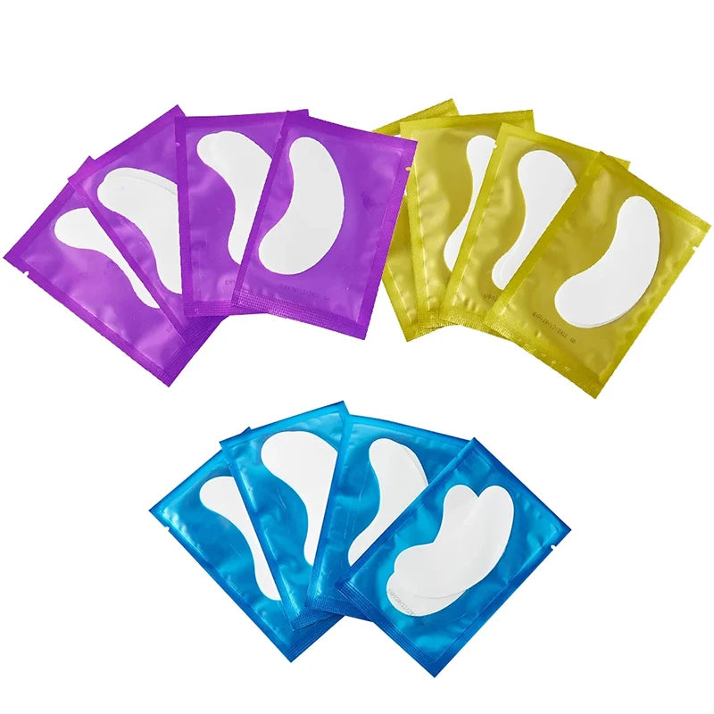 50Pairs/Lots Eye Patches Eyelash Extension Under Eye Pads Hydrogel Patches