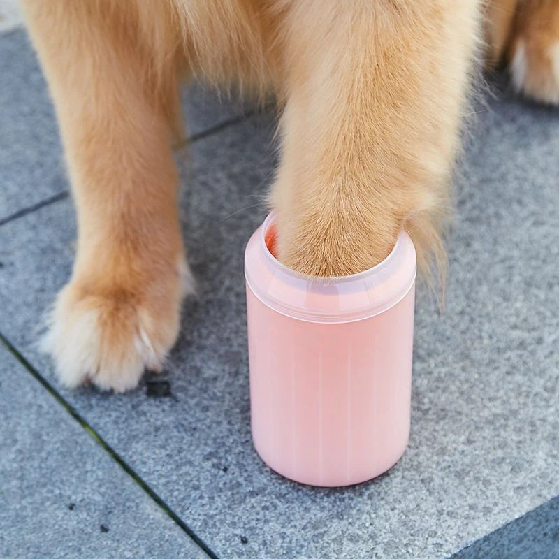 Pet Paw Cleaner Soft Silicone Material Pet Foot Wash Cup Cat and Dog Foot Cleaner