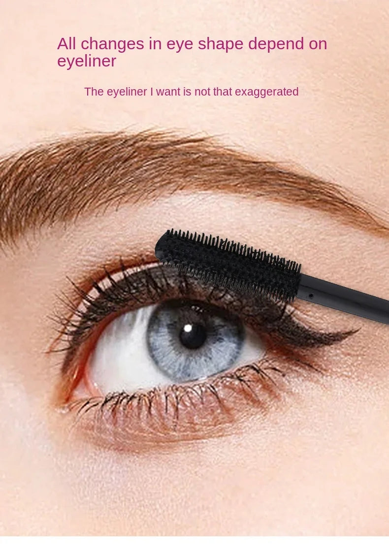 Eyelashes Lengthening Mascara Long Lasting Waterproof Women  Silky Lash Black