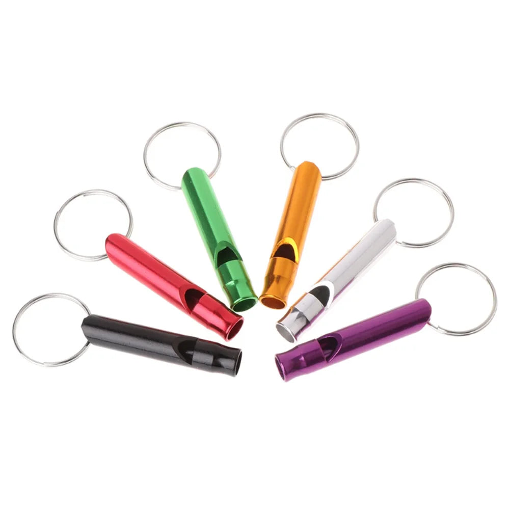 Pet Dog Training Whistle Multifunction Aluminum Alloy Whistle