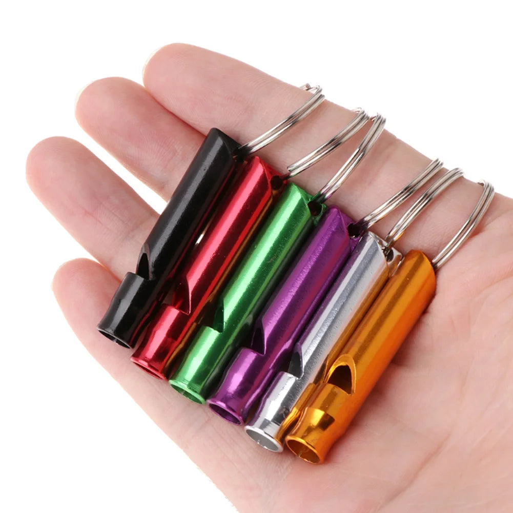 Pet Dog Training Whistle Multifunction Aluminum Alloy Whistle