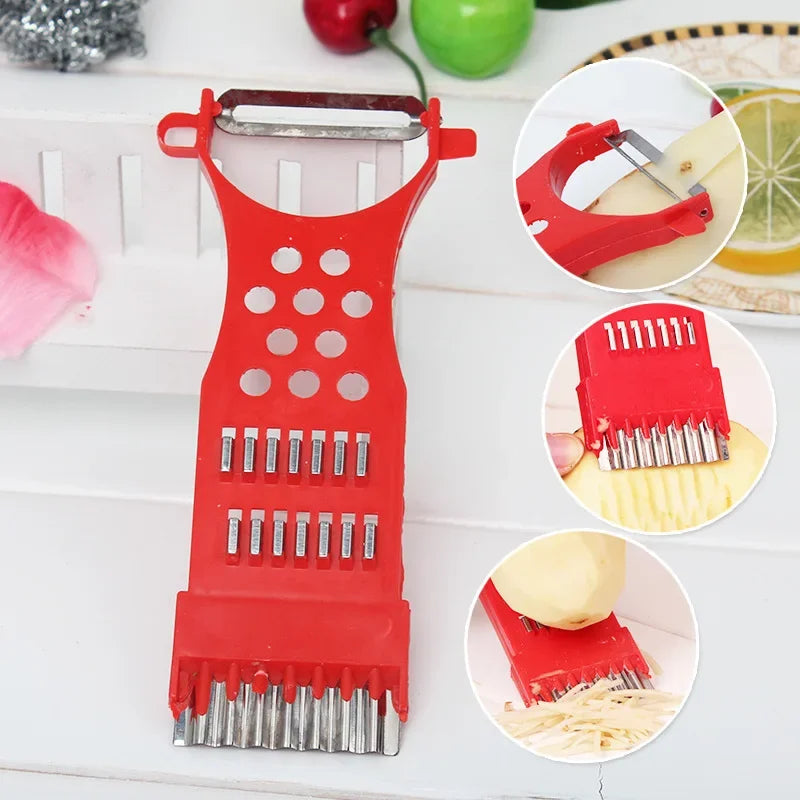 Home Multifunction Kitchen Gadgets Vegetable Fruit Peeler Parer Julienne Cutter