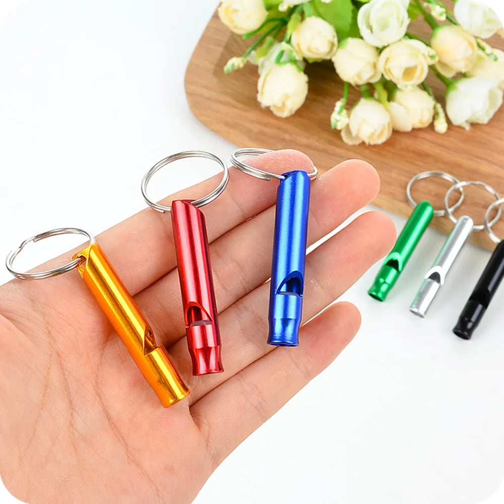 Pet Dog Training Whistle Multifunction Aluminum Alloy Whistle