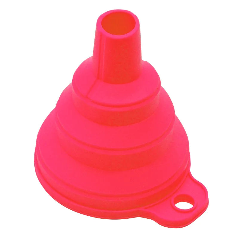 Mini Foldable Funnel Silicone Collapsible Portable Funnel