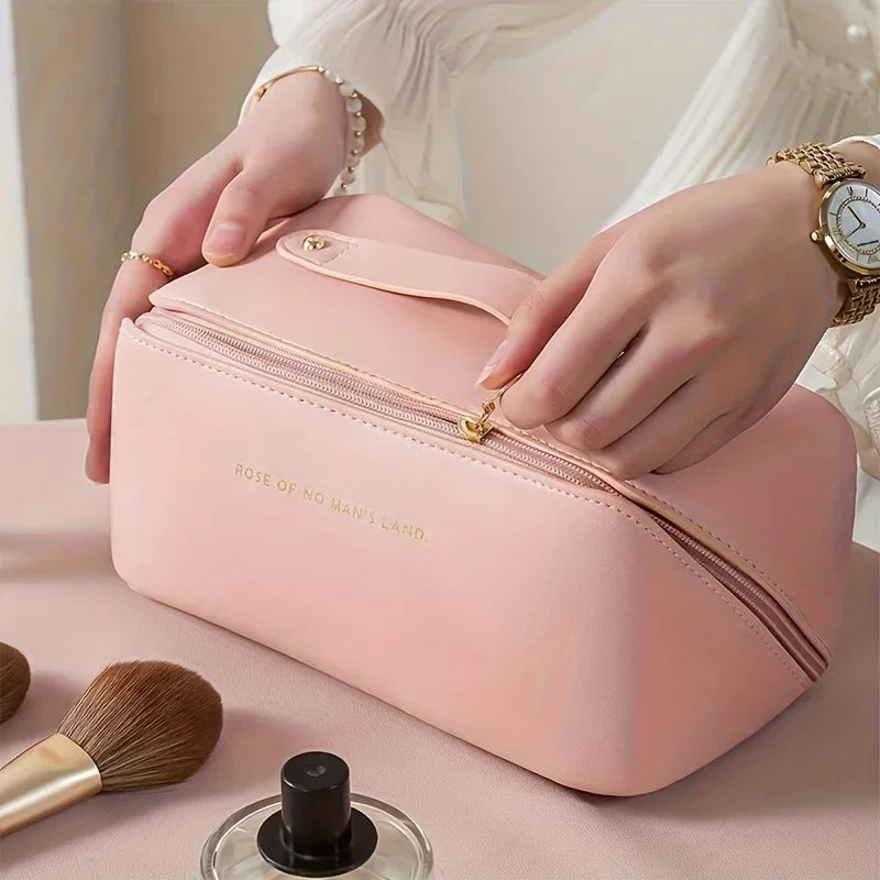 Makeup Organizer Female Toiletry Kit Bag Make Up Luxury Bag For Travel Zip