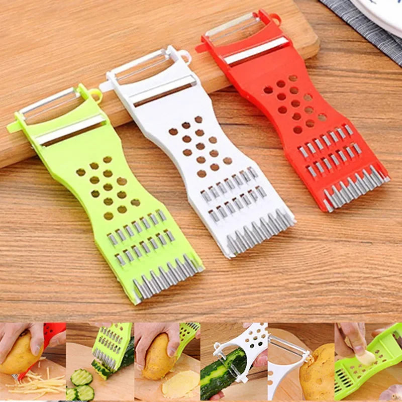 Home Multifunction Kitchen Gadgets Vegetable Fruit Peeler Parer Julienne Cutter