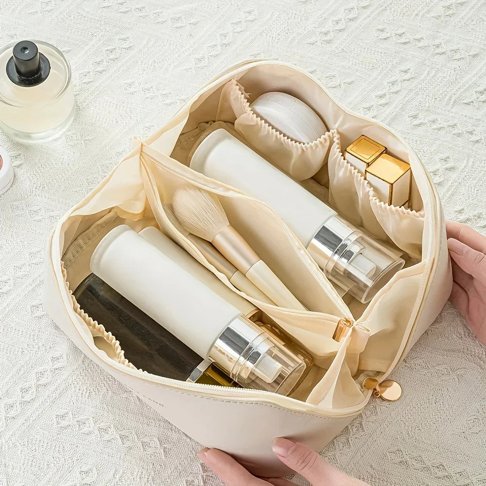 Makeup Organizer Female Toiletry Kit Bag Make Up Luxury Bag For Travel Zip