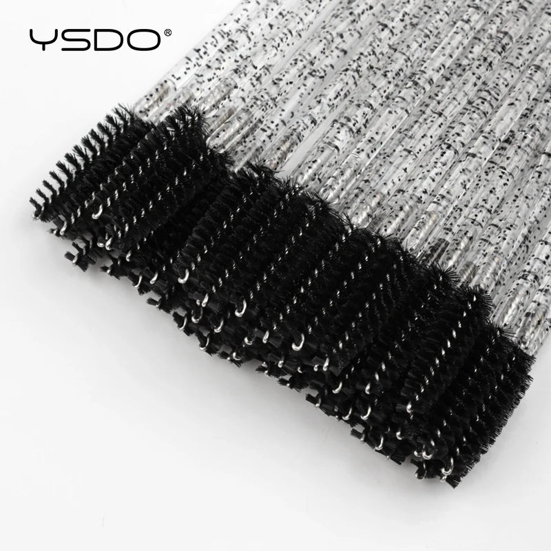 5/50pcs Crystal Eyelashes Brush Makeup Extension Eyebrow Brushes Eye Lashes