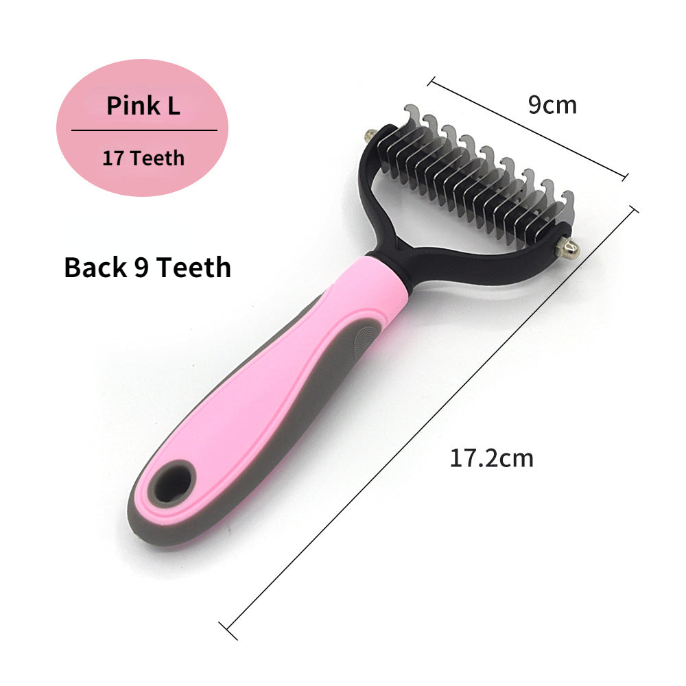 Professional Pet Deshedding Brush Hair Remover