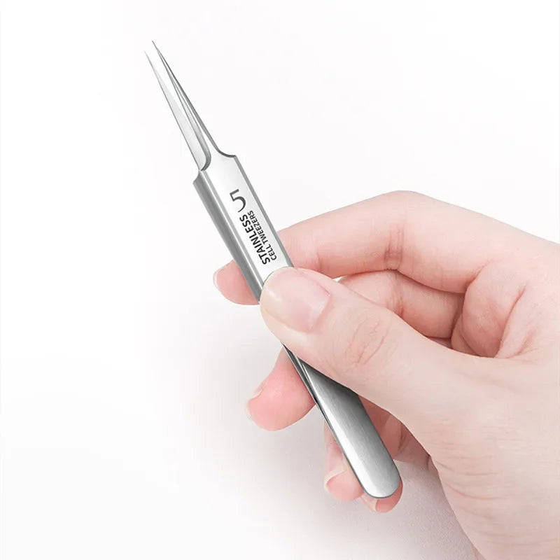 Cellular Acne Blackhead Tweezers - Facial Beauty Remove Acne Needle