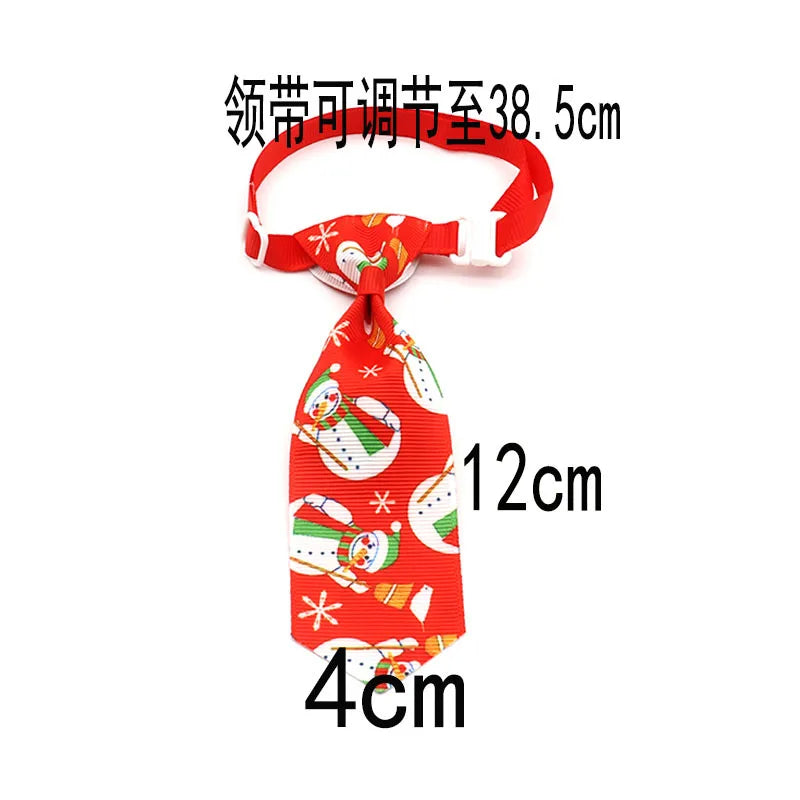 New Dog Bows Tie for Christmas for Dogs Pets Bowties Neckties Christmas