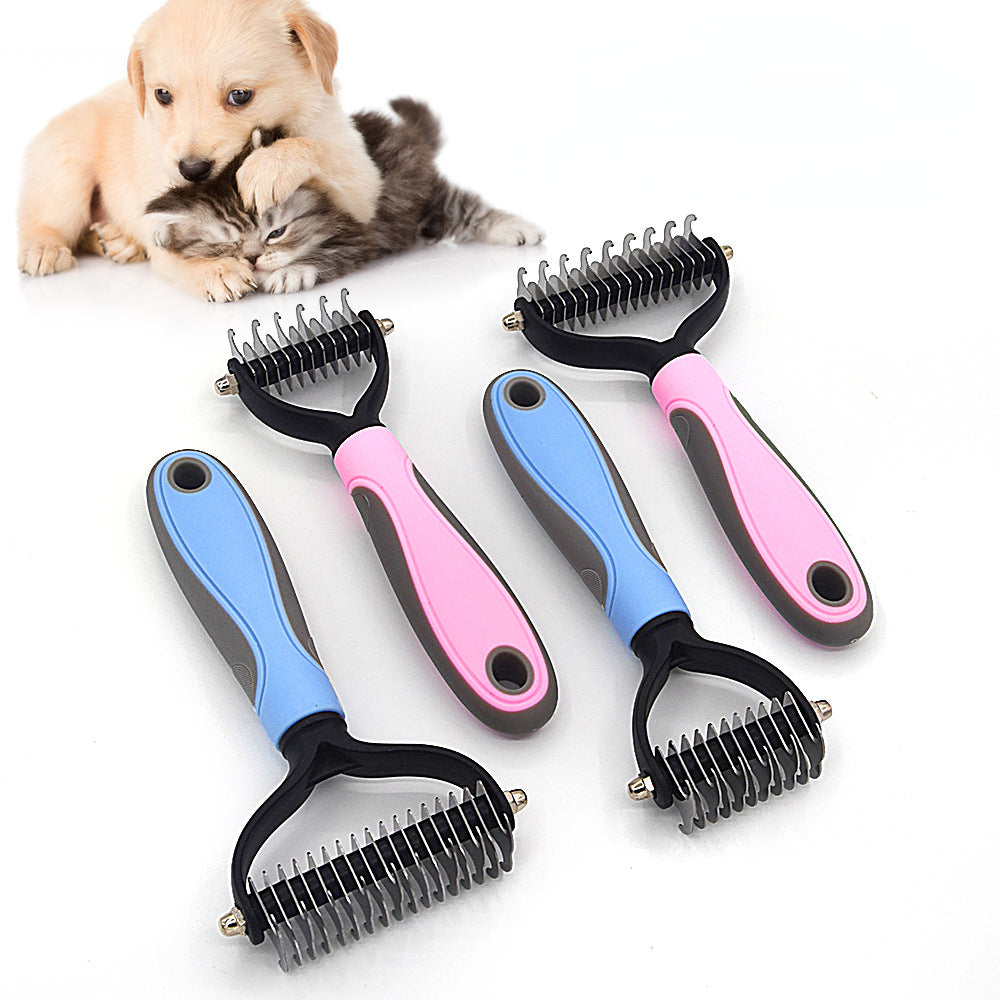 Professional Pet Deshedding Brush Hair Remover