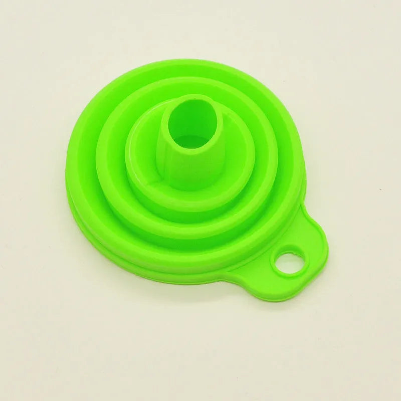 Mini Foldable Funnel Silicone Collapsible Portable Funnel