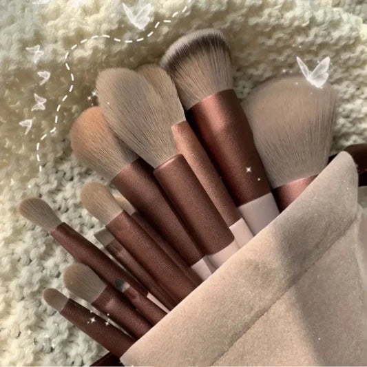 Makeup Brushes Set Eye Shadow Foundation Women Cosmetic Powder