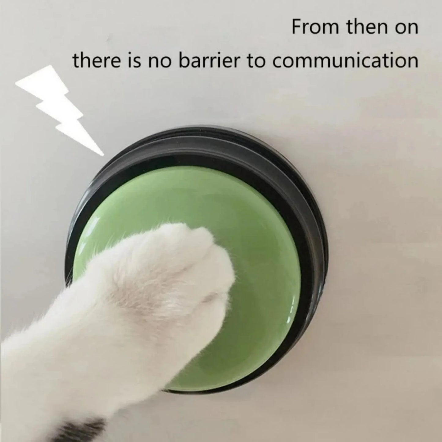 Pets Communication Buttons Voice Recording Button Training Buzzer 30 Second Record Playback Funny Gift