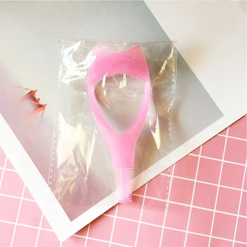 Eyelash Tool 3 in 1 Makeup Mascara Shield Guard Curler Applicator