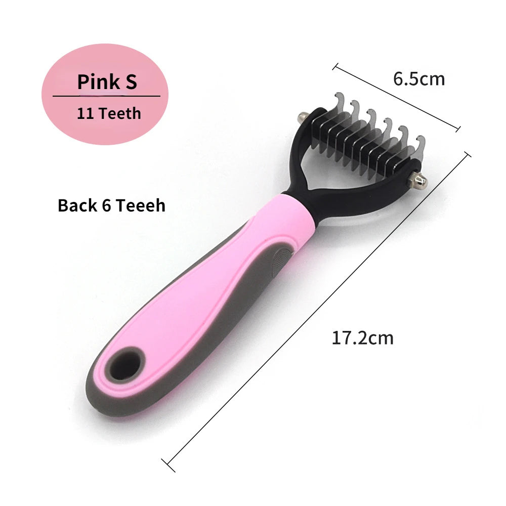 Professional Pet Deshedding Brush Hair Remover