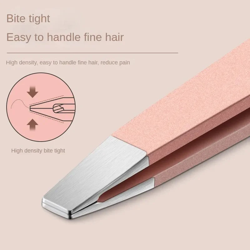 4pcs High-quality Professional Tweezers Set  Perfect For Eyebrow Hair Removal, Splinter