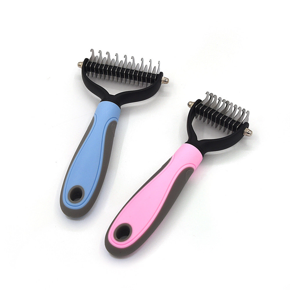 Professional Pet Deshedding Brush Hair Remover