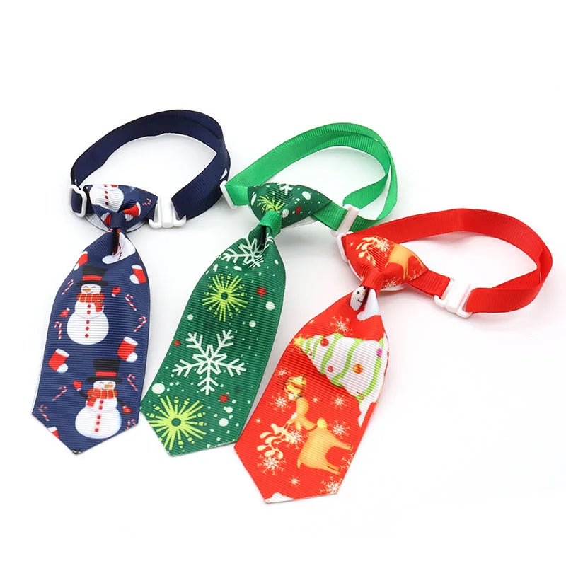 New Dog Bows Tie for Christmas for Dogs Pets Bowties Neckties Christmas