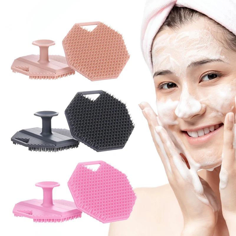 Face care Brush Silicone Facial Exfoliating Blackhead skin care beauty face cleaner