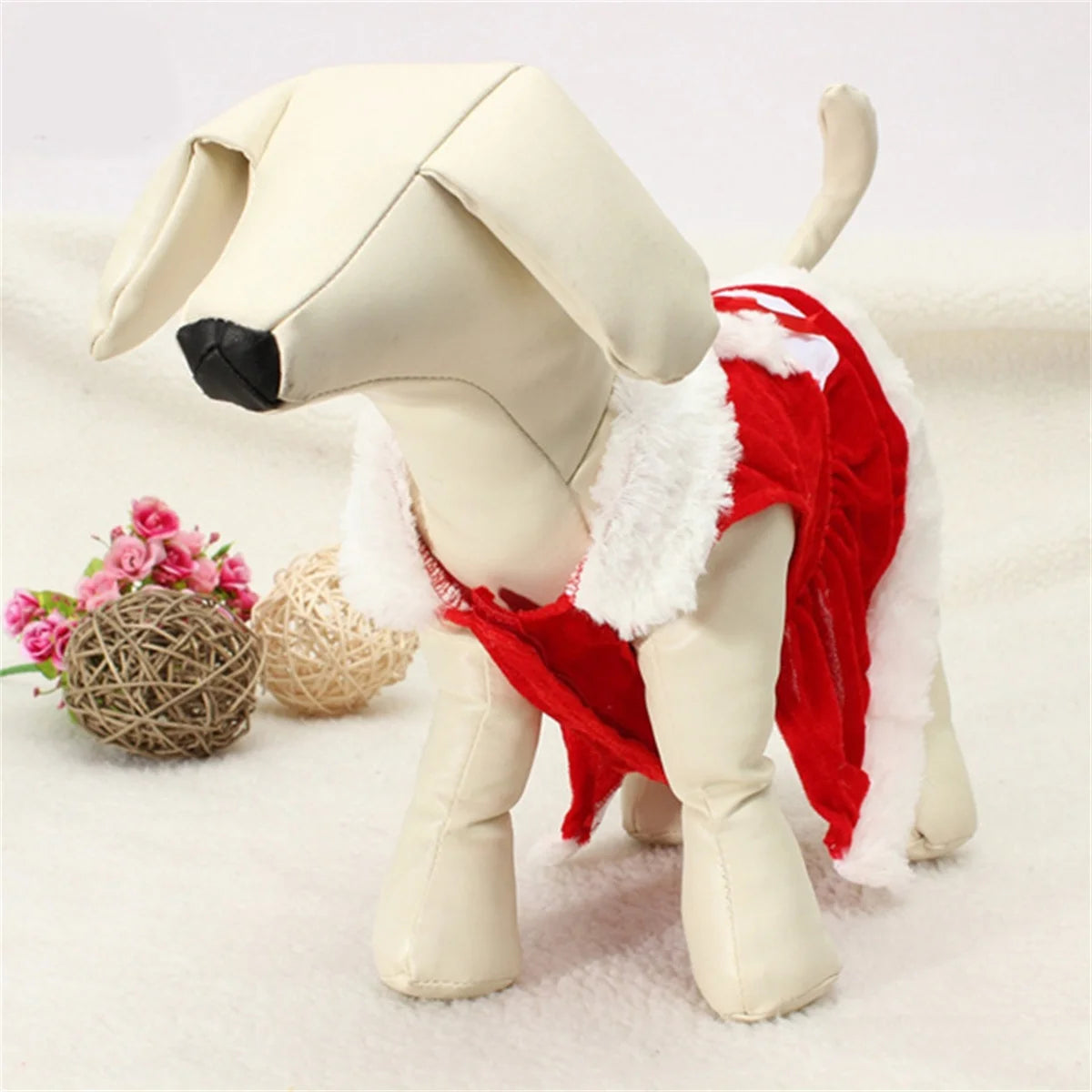 Christmas Clothes Santa Claus Dog Costume Winter Puppy Pet Cat Coat Jacket Warm